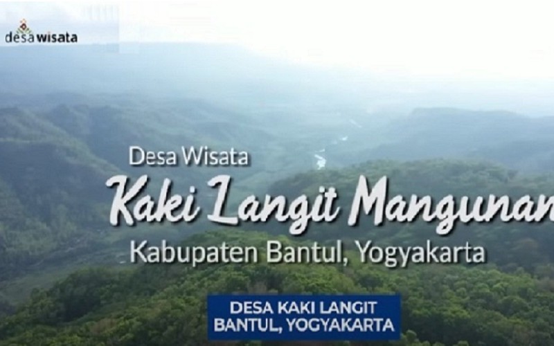 Desa Wisata Kaki langit Mangunan: Desa di Atas Awan, Melukis Keindahan dari Ketinggian